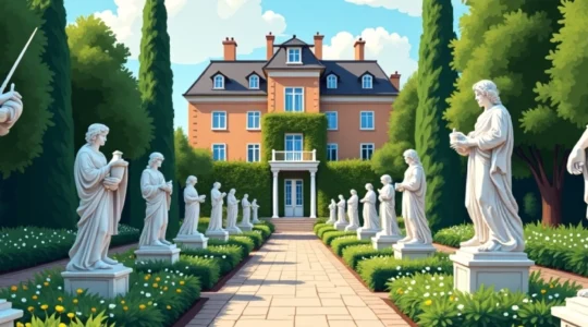Le statue e le sculture in giardino